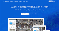 Desktop Screenshot of dronedeploy.com
